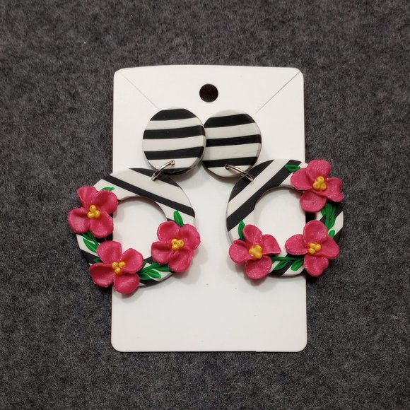 Polymer Clay Earrings - Picture 1 of 1